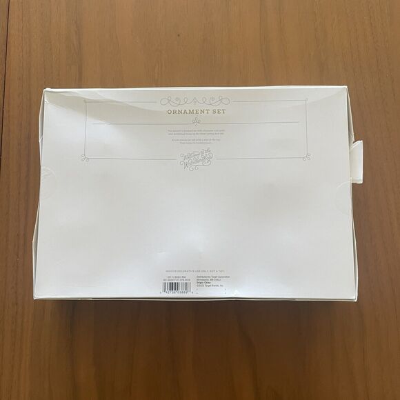 Wondershop Target Ceramic Christmas Tree Bullseye Ornament Set 6 Piece - Picture 4 of 6